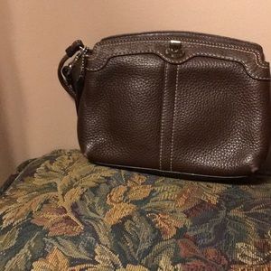 Brown wristlet